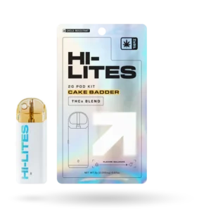 Hi-Lites 1g THCA Vape Cartridge - Cake Badder