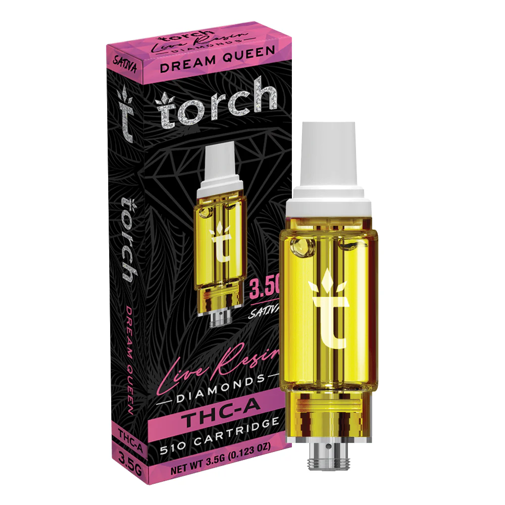 Torch 1g THCA Live Resin Blend Cartridge - Strawberry Tangie