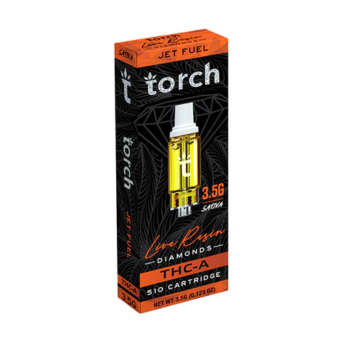 Torch 3.5g THCA Live Resin Diamonds Cartridge - Space Runtz