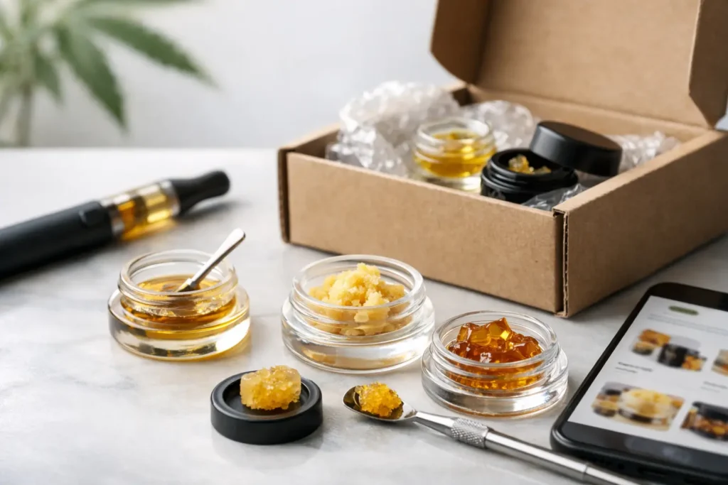 Buy THC Concentrates Online With Confidence