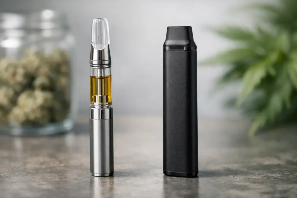 THC Carts vs Disposable Vapes