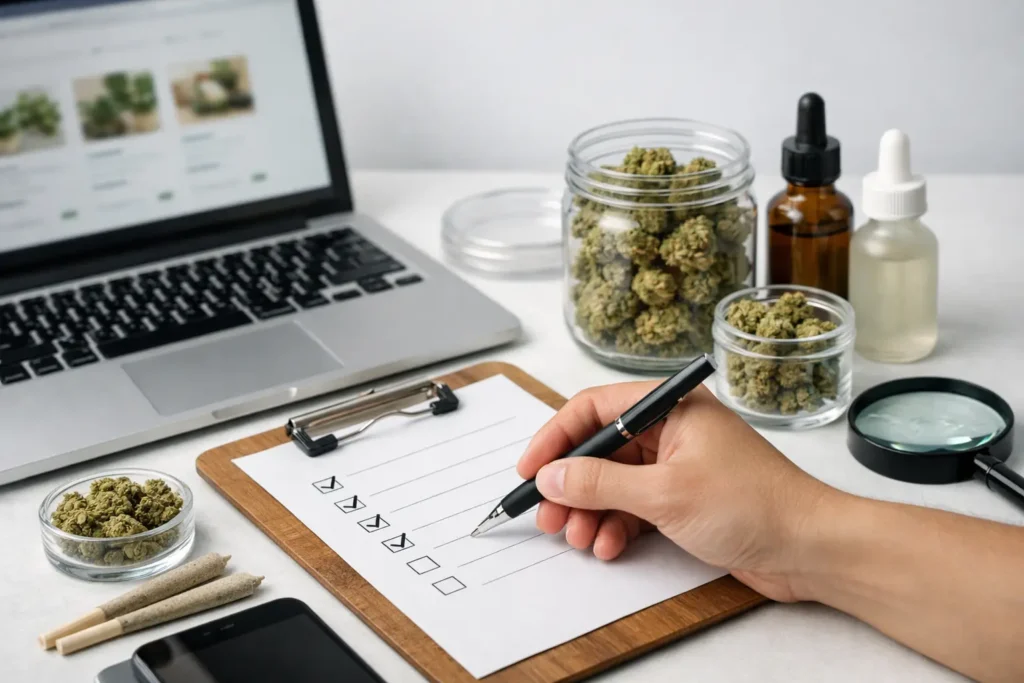 Trusted Online Dispensary Checklist