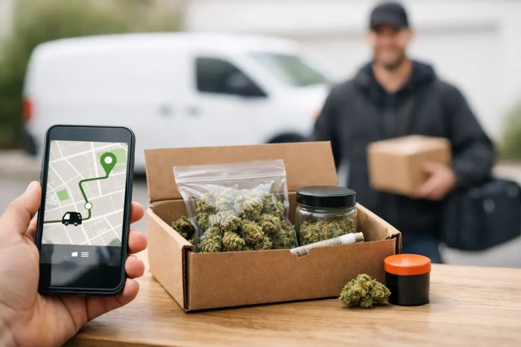 Weed Delivery With Tracking That Builds Trust