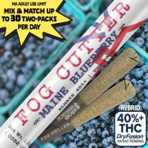 Maine Blueberry (H) Fog Cutter Infused PRJ 2pk x .5g
